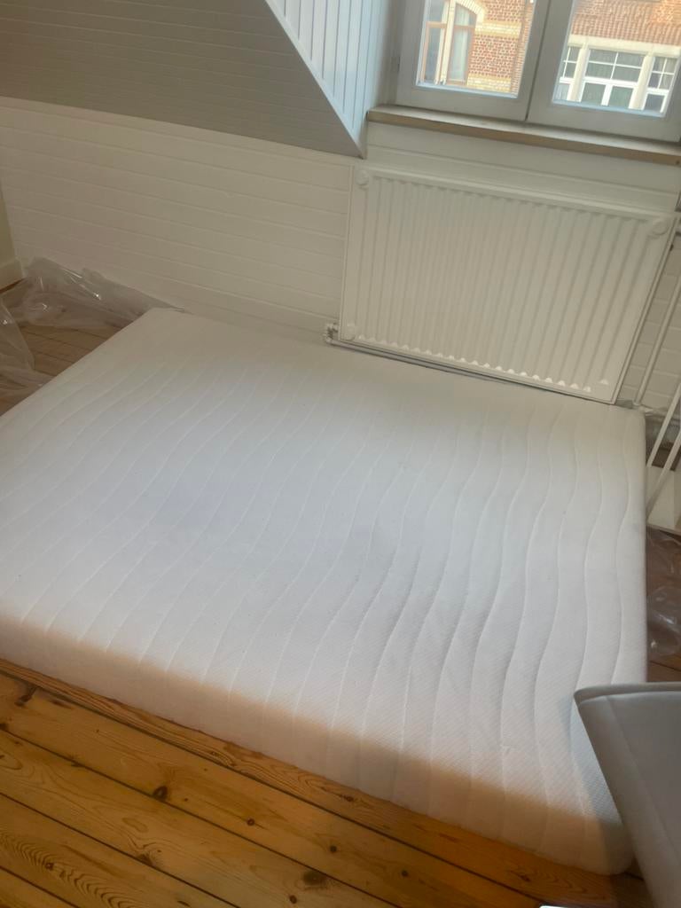 Matelas deux personnes, Maison & Meubles, Chambre à coucher | Canapés-lits, Neuf, 160 cm, 220 cm, Deux personnes, Blanc, Enlèvement ou Envoi