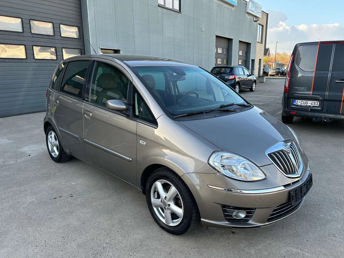 Lancia Musa 1.4 benzine 150k gelopen 70 kw zie foto's word g, Achat, Entreprise, Boîte manuelle, Beige