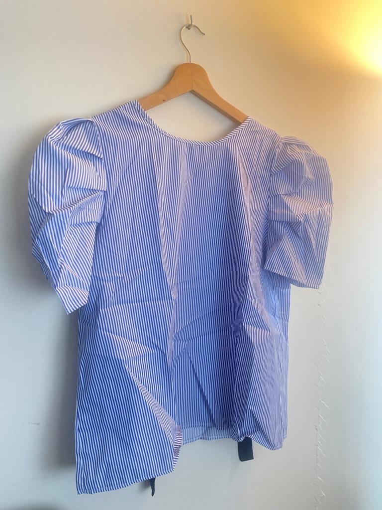 New Look Blouse - blue, Kleding | Dames, Blouses en Tunieken, Ophalen of Verzenden, Nieuw, Maat 46/48 (XL) of groter, Blauw