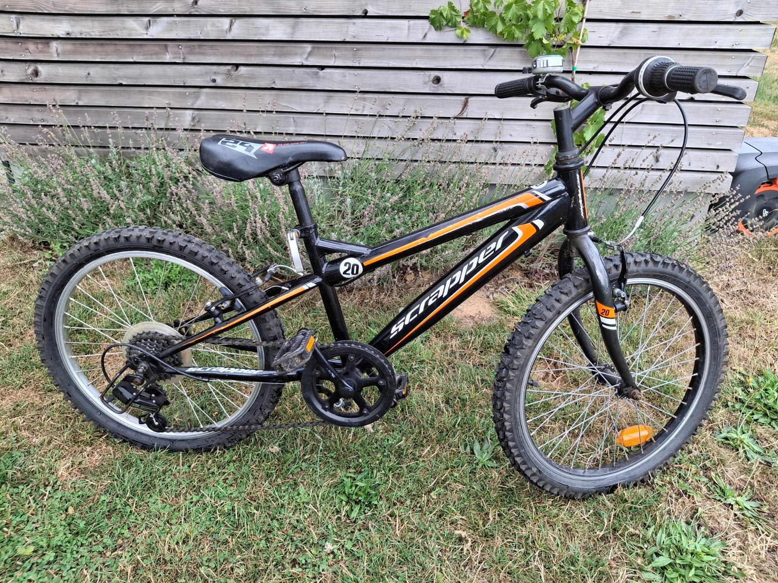 Vélo VTT garçon 20 pouces, Vitesses, Frein sur jante, Utilisé, Scrapper