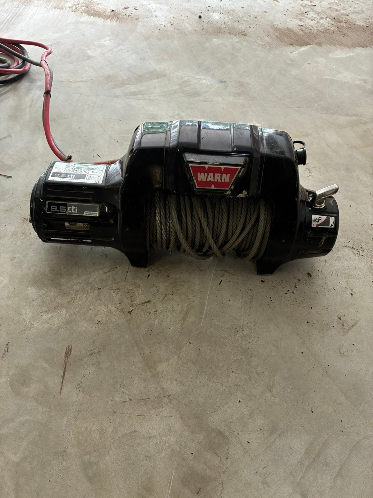 Winch, Bricolage & Construction, Treuils et Palans, Enlèvement, Utilisé, Électrique