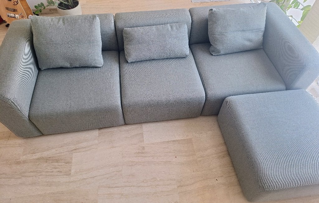 Hay Zetel - zeer goede staat, Ophalen, 250 tot 300 cm, Stof, Driepersoons