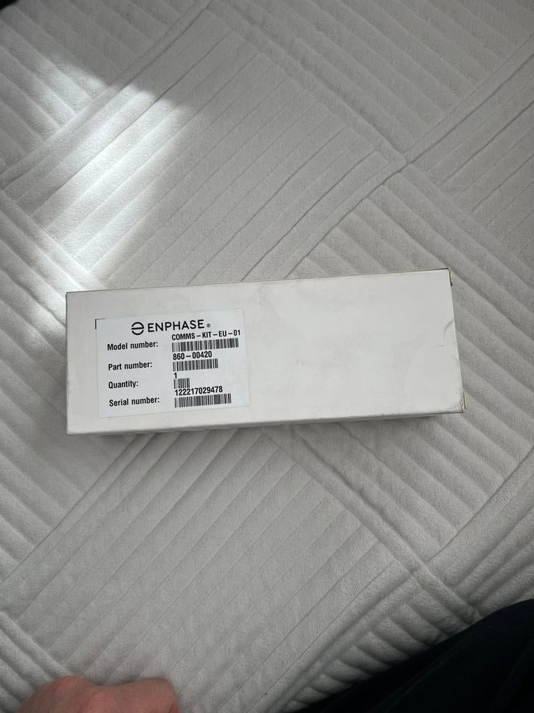 Enphase COMMS -KIT, Doe-het-zelf en Bouw, Zonnepanelen en Toebehoren, Ophalen, Nieuw