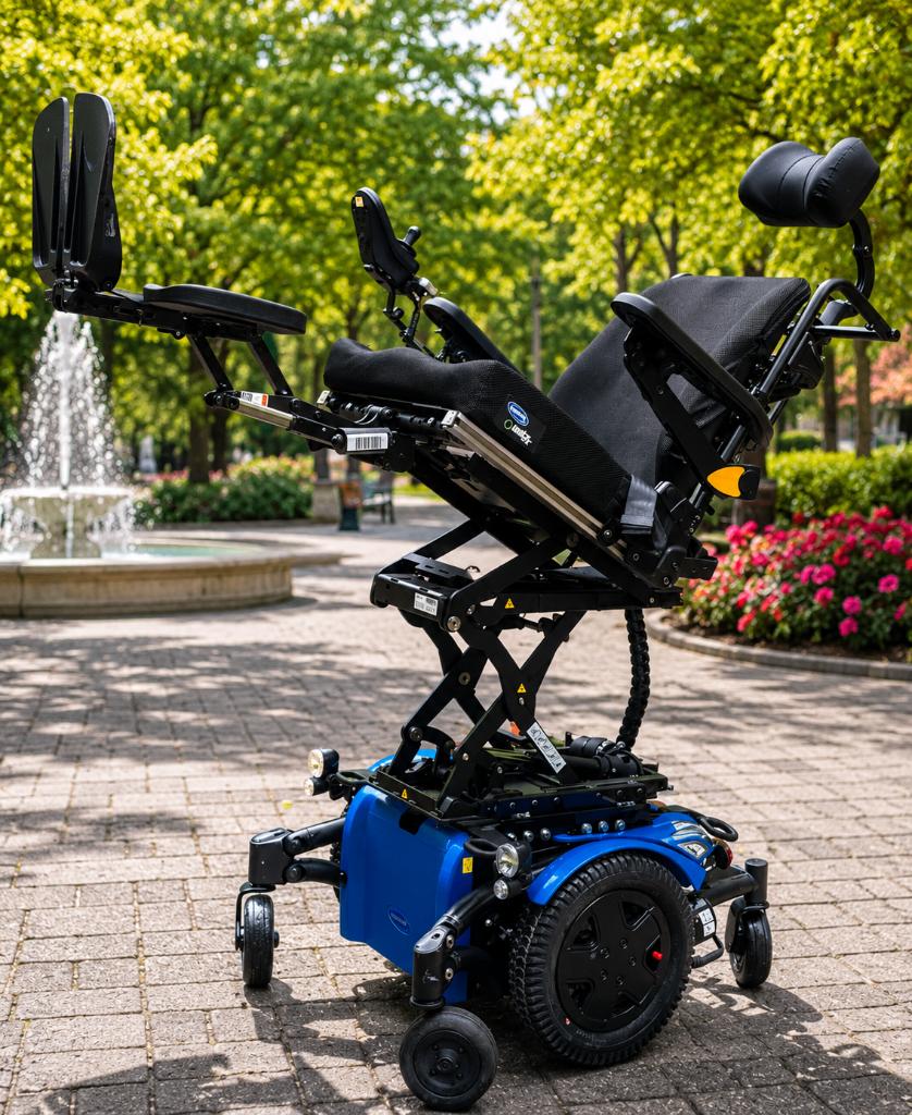 Fauteuil Roulant Electrique Invacare TDX SP2, Enlèvement, Pliant, Comme neuf, Fauteuil roulant électrique