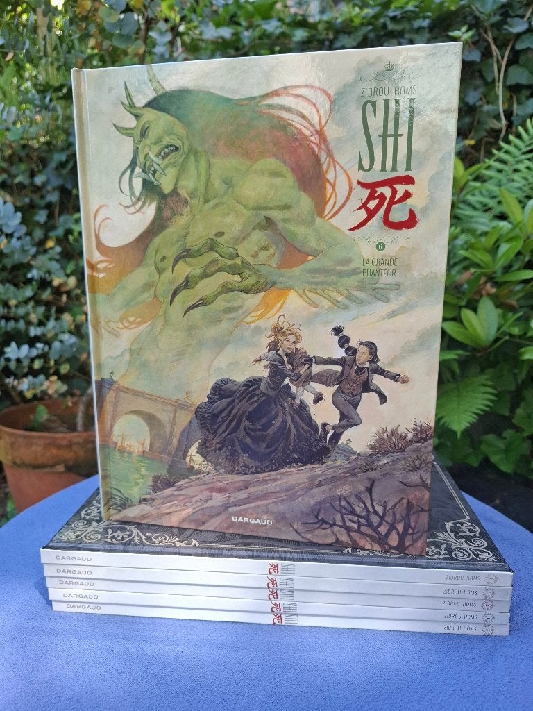 SHI TOMES 1 à 6 SERIE COMPLETE HOMS TTBE EO, Boeken, Stripverhalen, Zo goed als nieuw, Complete serie of reeks, Ophalen of Verzenden