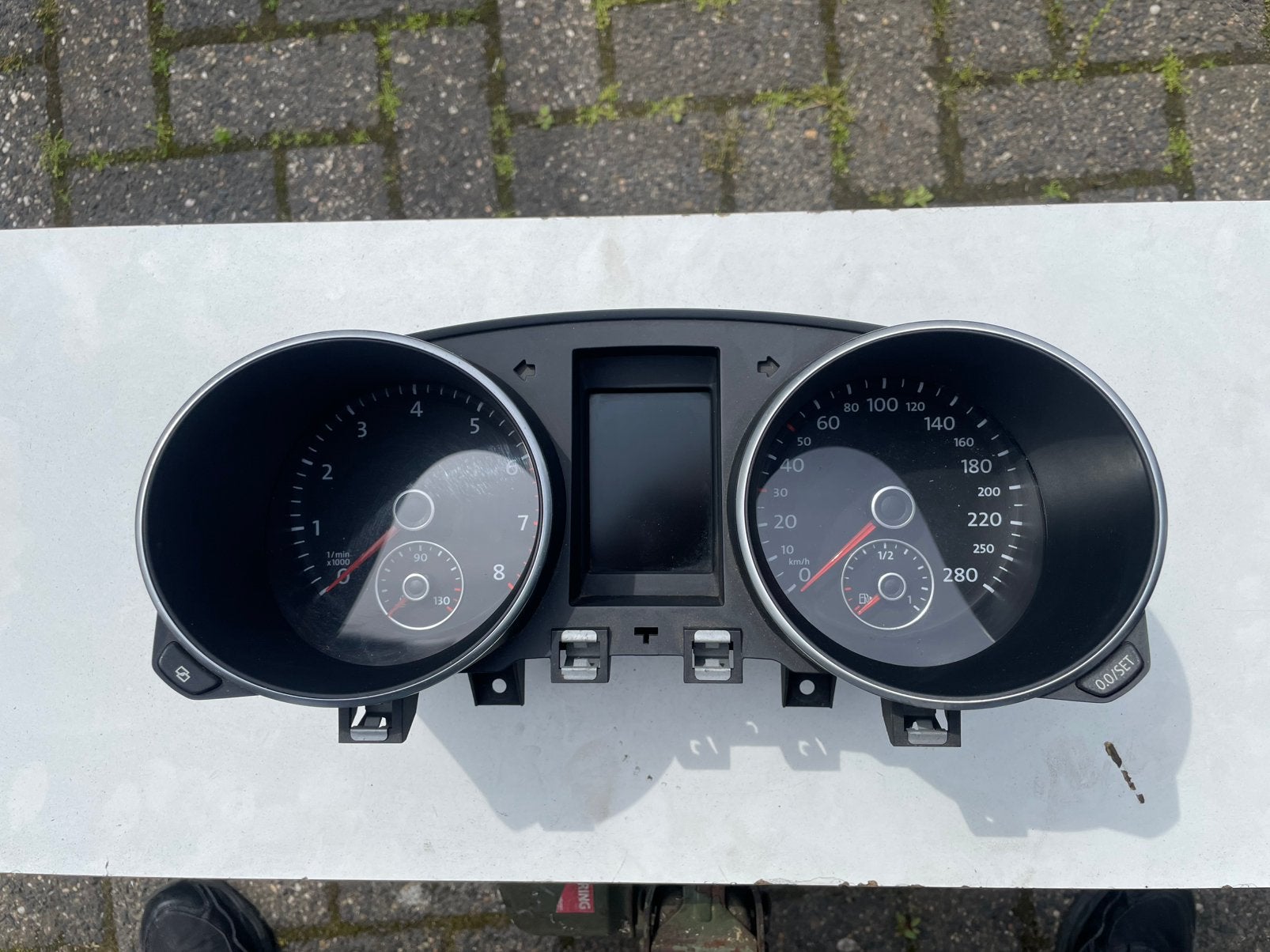 Volkswagen Golf VI 2.0 GTi 5K6920870B Instrumentenpaneel, Ophalen of Verzenden, Gebruikt, Volkswagen