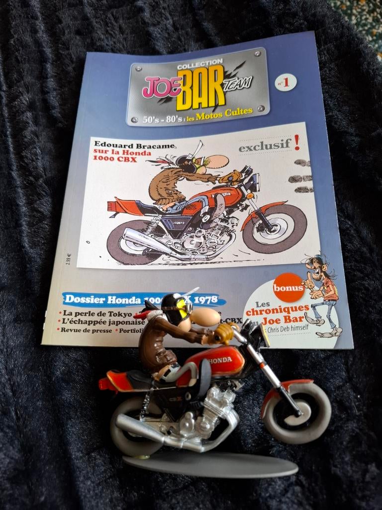 Joe Bar Team fascicule et accompagnée de sa figurine, Enlèvement ou Envoi