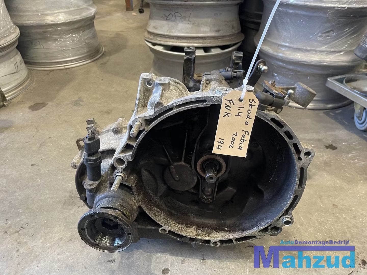SKODA FABIA 1 1.4 FNK Versnellingsbak, Tr. Vaclava Klementa 869
293 01  Mlada Boleslav, CZ, Skoda, Skoda Auto a.s., Gebruikt