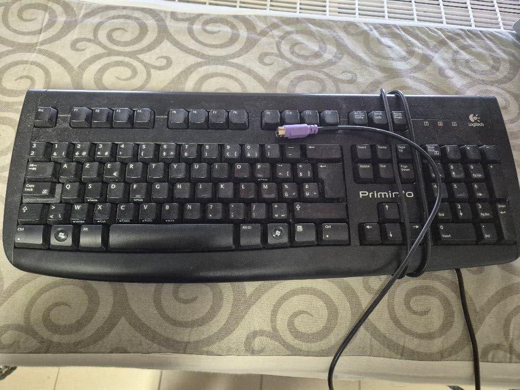 clavier ordinateaur, Informatique & Logiciels, Enlèvement, Azerty, Comme neuf