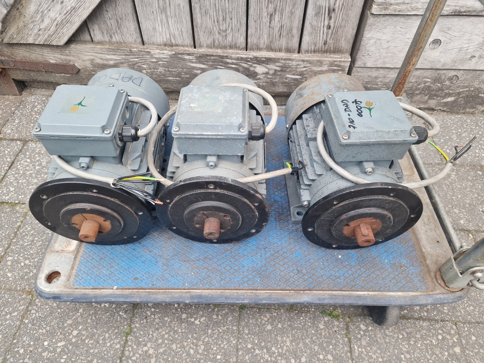 3x Dutchi Motors Elektromotor – 2,2 kW (Aluminium) – Werkend, Doe-het-zelf en Bouw, Motoren, Ophalen, Elektromotor