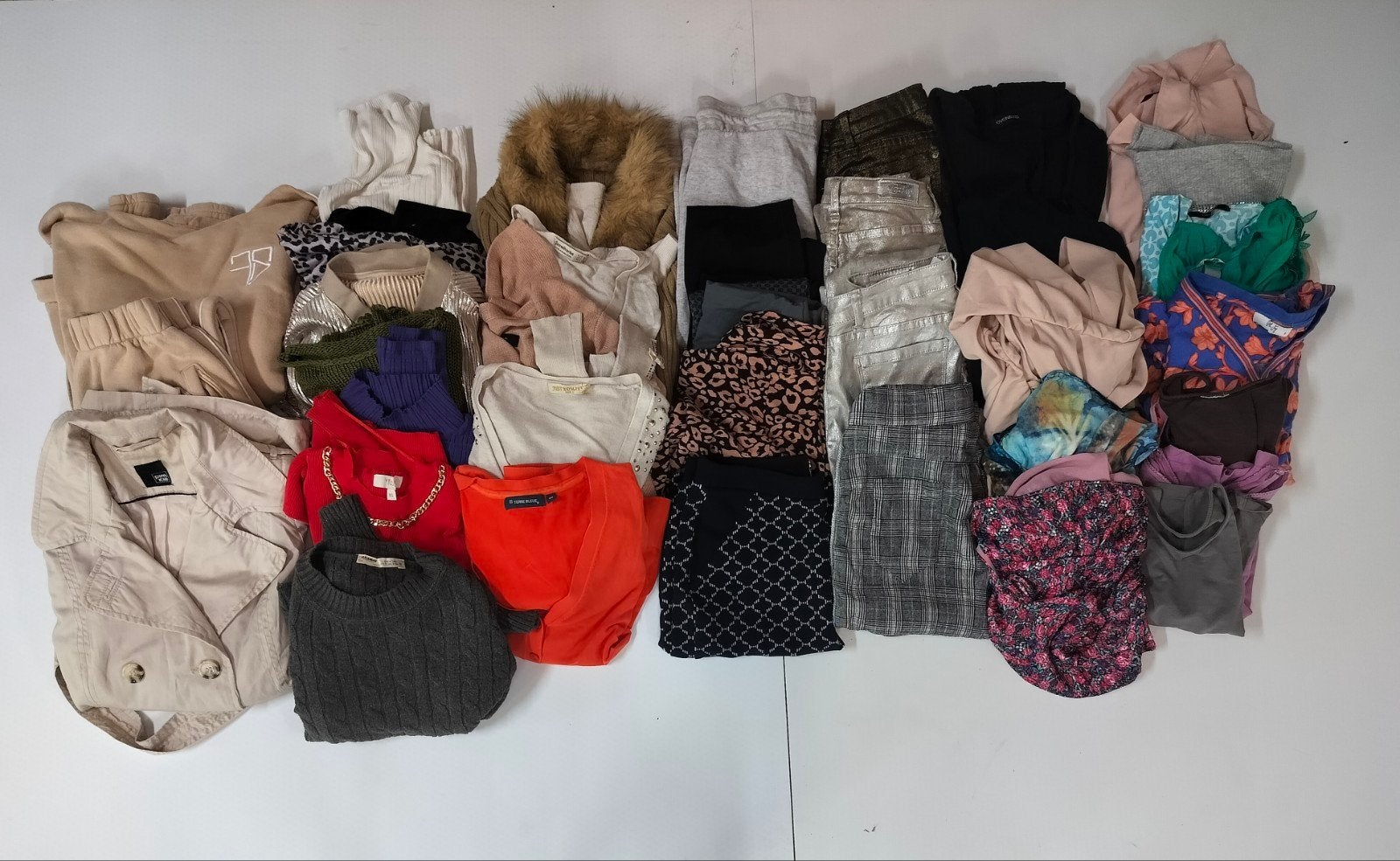Pakket Dames Kleding Small - 37 Stuks, Ophalen of Verzenden, Gedragen, Maat 36 (S)