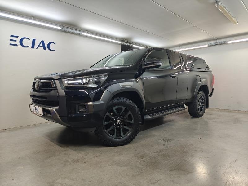 Toyota Hilux EC 2.8d Style - Automaat - hardtop - Garantie, Auto's, Toyota, Automaat, Euro 6, Zwart, 185 g/km