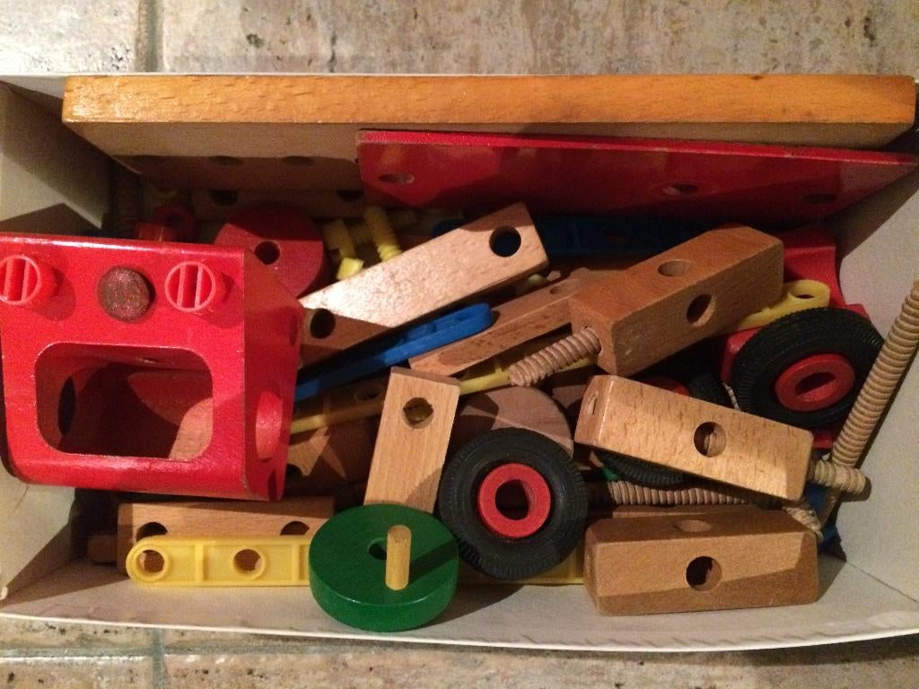 Jouets techniques en bois, Enlèvement, Utilisé, Jouet à Pousser ou Tirer