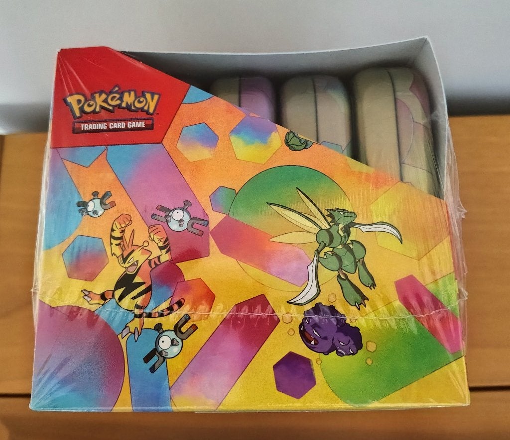 151: Mini Tin Display sealed, Ophalen, Zo goed als nieuw, Booster