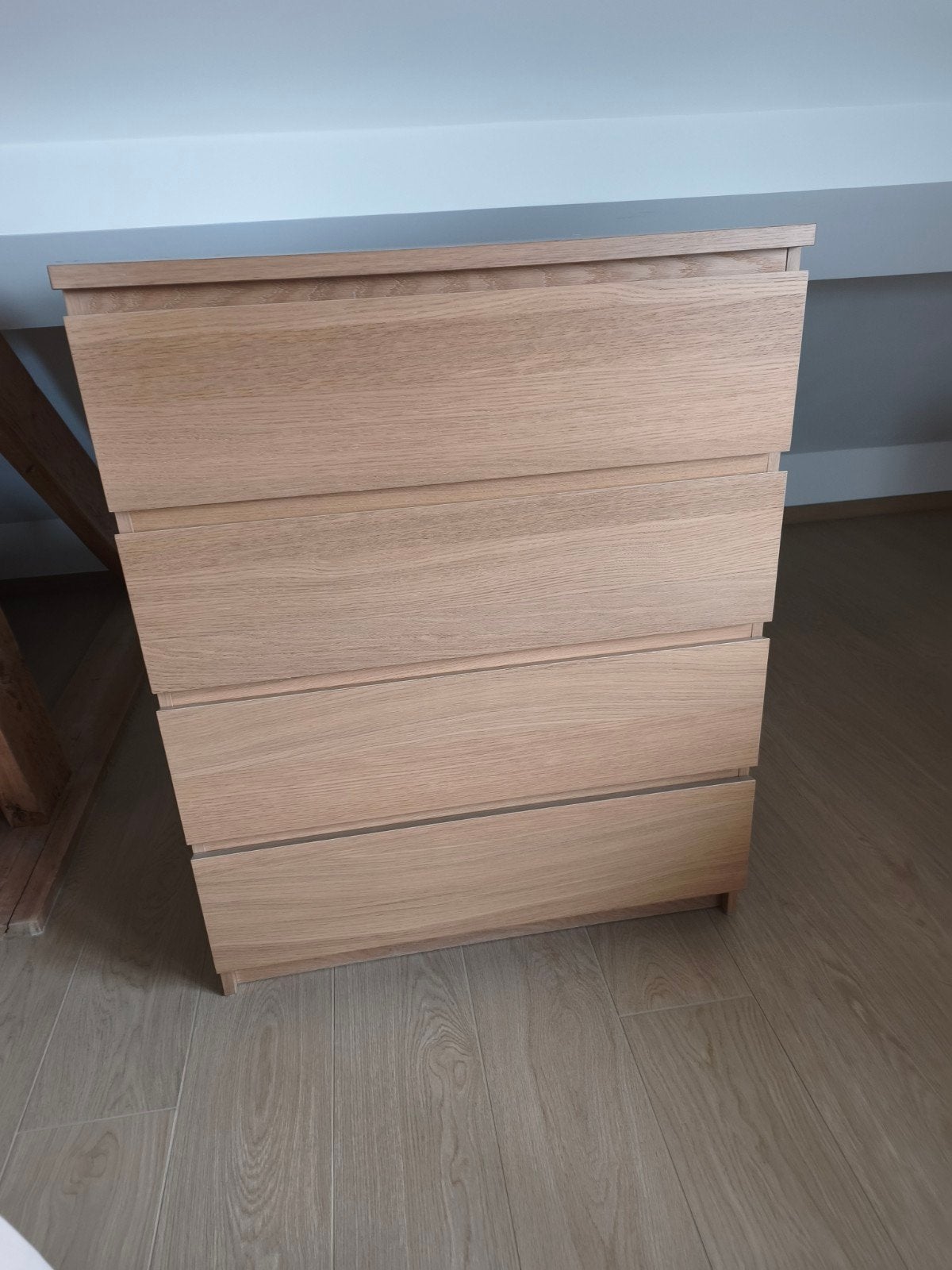 Commode Ikea Malm 4 tiroirs, Maison & Meubles, Enlèvement, Utilisé