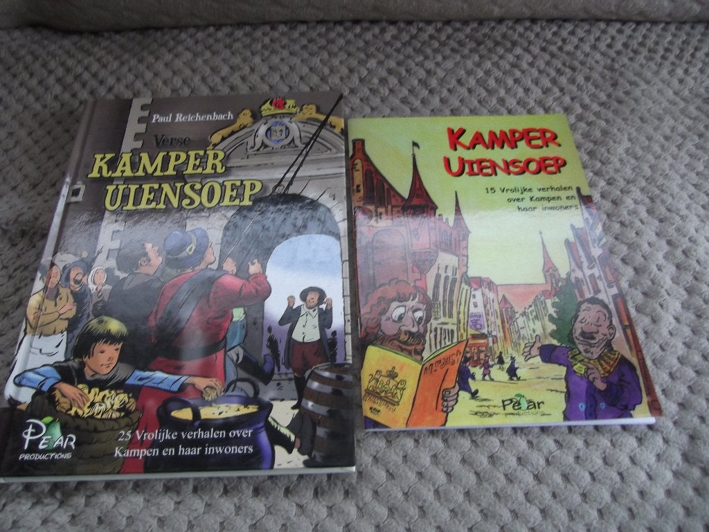 2 X Paul Reichenbach : Verse Kamper uiensoep (gesigneerd), Boeken, Ophalen of Verzenden