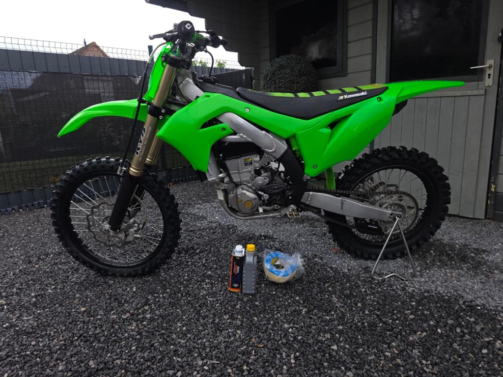 Kawasaki kxf 450 2022, Motoren, 450 cc, Sportuitlaat, Gebruikt, Particulier