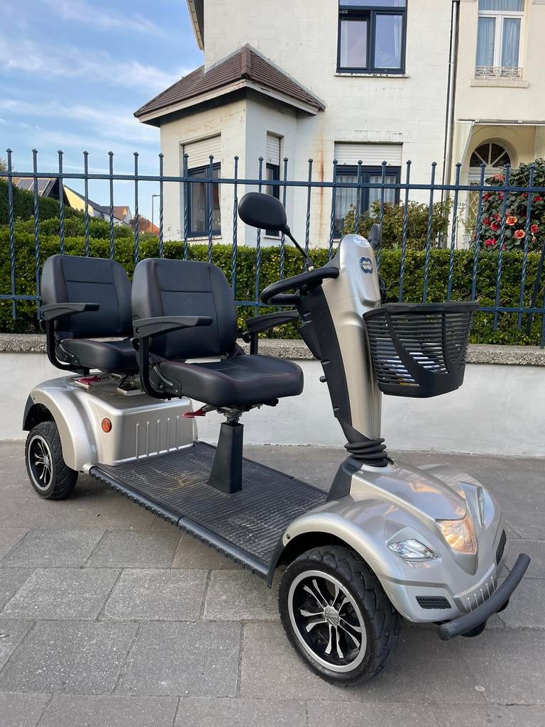 Scootmobiel Vermeiren Limo elektrische tweezits scooter, Diversen, Ophalen of Verzenden, Zo goed als nieuw, Elektrische rolstoel