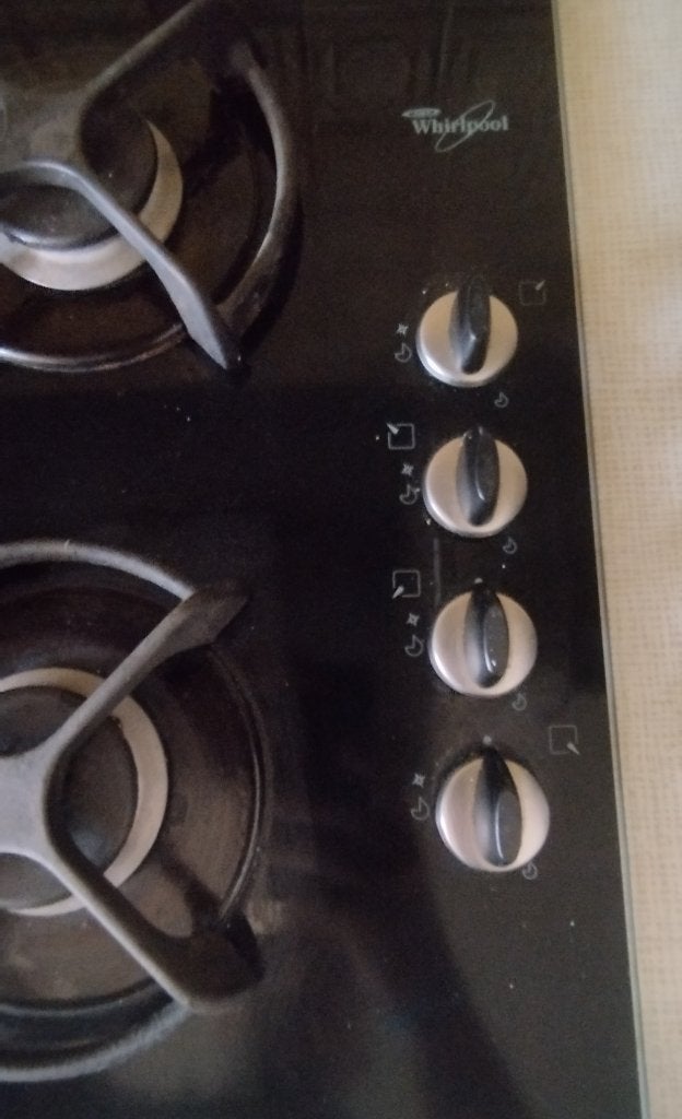 Taque au gaz Whirlpool, Electroménager, Gaz, 4 zones de cuisson, Encastré, Enlèvement
