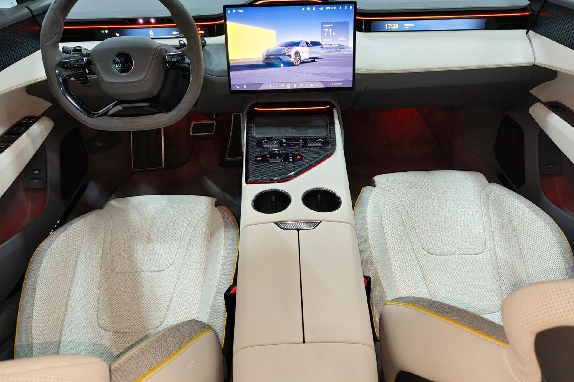 Lotus Emeya R I 919 pk I Keramisch I KEF Ref. I 4WS, Autos, Achat, Entreprise, Entretenue par le concessionnaire, 5 portes
