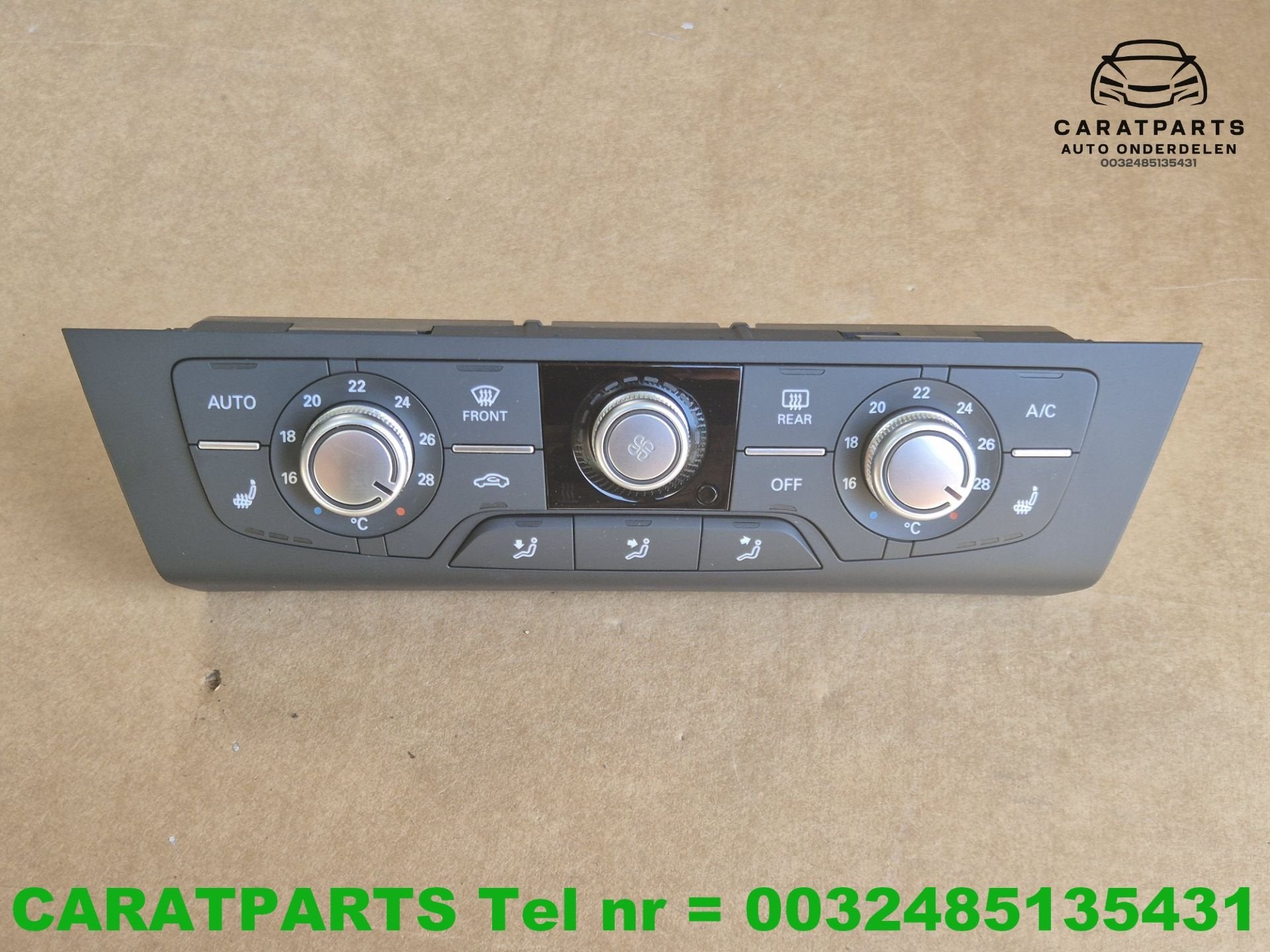 4G0820043CB Audi A6 kachel bedieningspaneel A7 climatronic, Gebruikt, AUDI AG, Auto-Union-Strasse 1
85045  Ingolstadt, DE, Audi