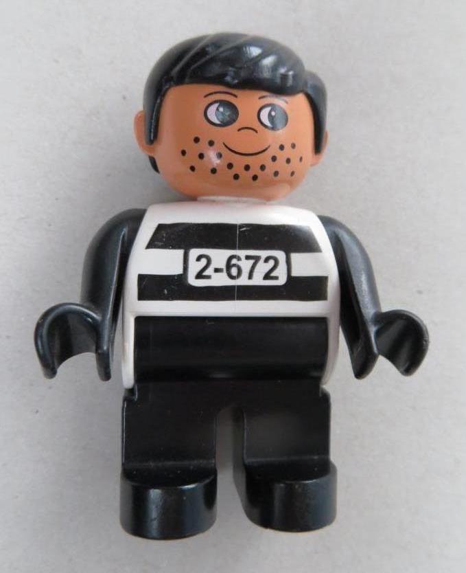 Lego Duplo mannetje, Ophalen of Verzenden, Gebruikt, Losse stenen, Lego