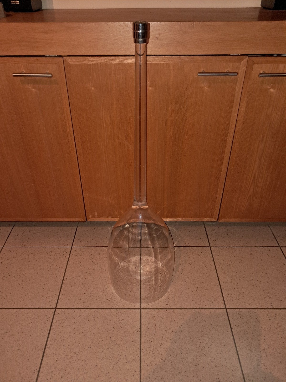 Kandelaar plexiglas, Huis en Inrichting, Ophalen, Zo goed als nieuw