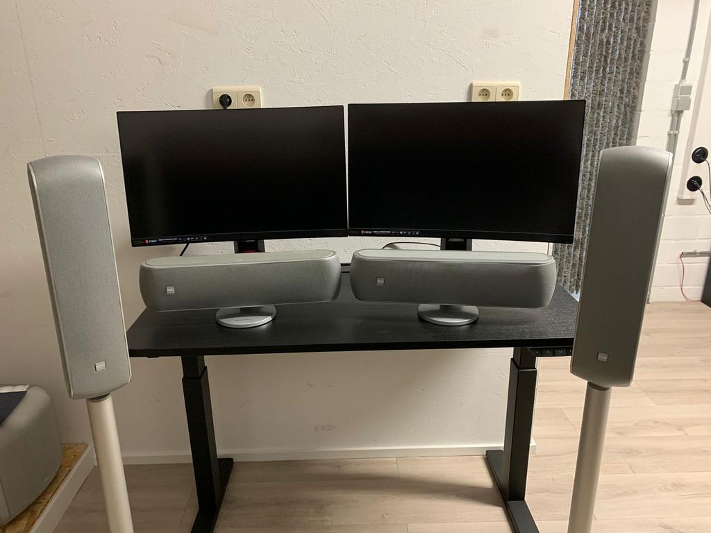 B&W Vm1 boxen, Audio, Tv en Foto, Ophalen, Zo goed als nieuw
