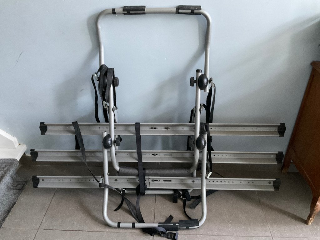 Fietsdrager, Ophalen, 3 fietsen of meer, Zo goed als nieuw, Achterklepdrager