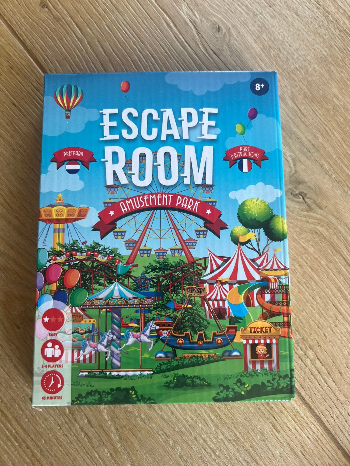 Spelletje Escape Room, Ophalen, Nieuw