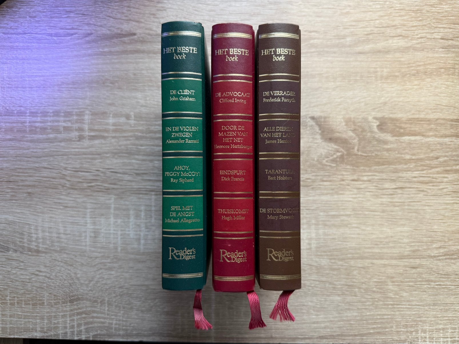 Set van 3 vintage boeken ‘Het Beste Boek’ Reader's Digest, Boeken, Ophalen of Verzenden, Zo goed als nieuw