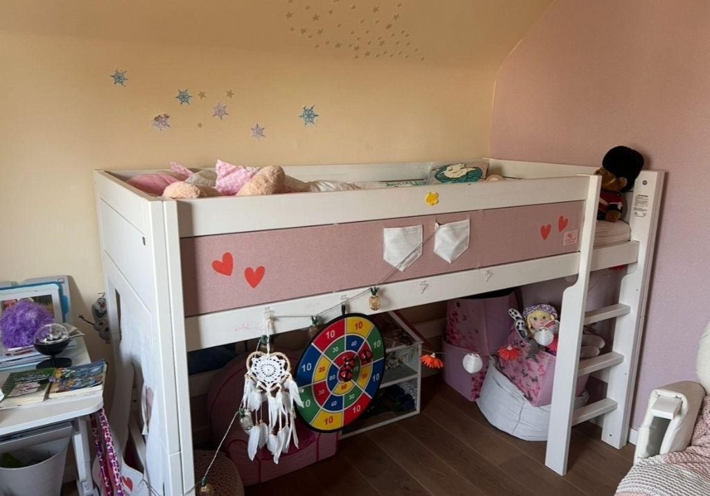 Lit enfant, Ophalen, 85 tot 100 cm, Gebruikt, Matras