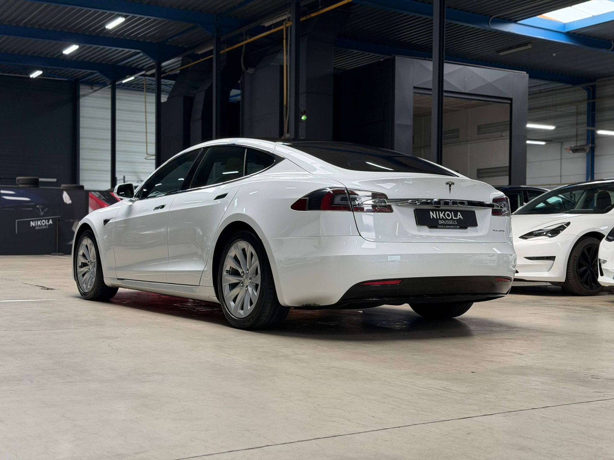 Tesla Model S LONG RANGE - ALL WHEEL DRIVE - HIGHWAY AUTOPIL, Achat, Beige, Entreprise, 5 portes