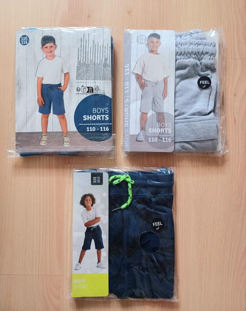 Sweatshorts shorts maat 110-116 NIEUW, Ophalen, Nieuw, Broek