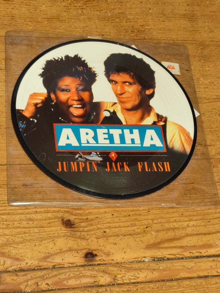 Single Picture Disc van Aretha Franklin, Cd's en Dvd's, Vinyl Singles, Gebruikt, 7 inch, Ophalen of Verzenden, Picture disc