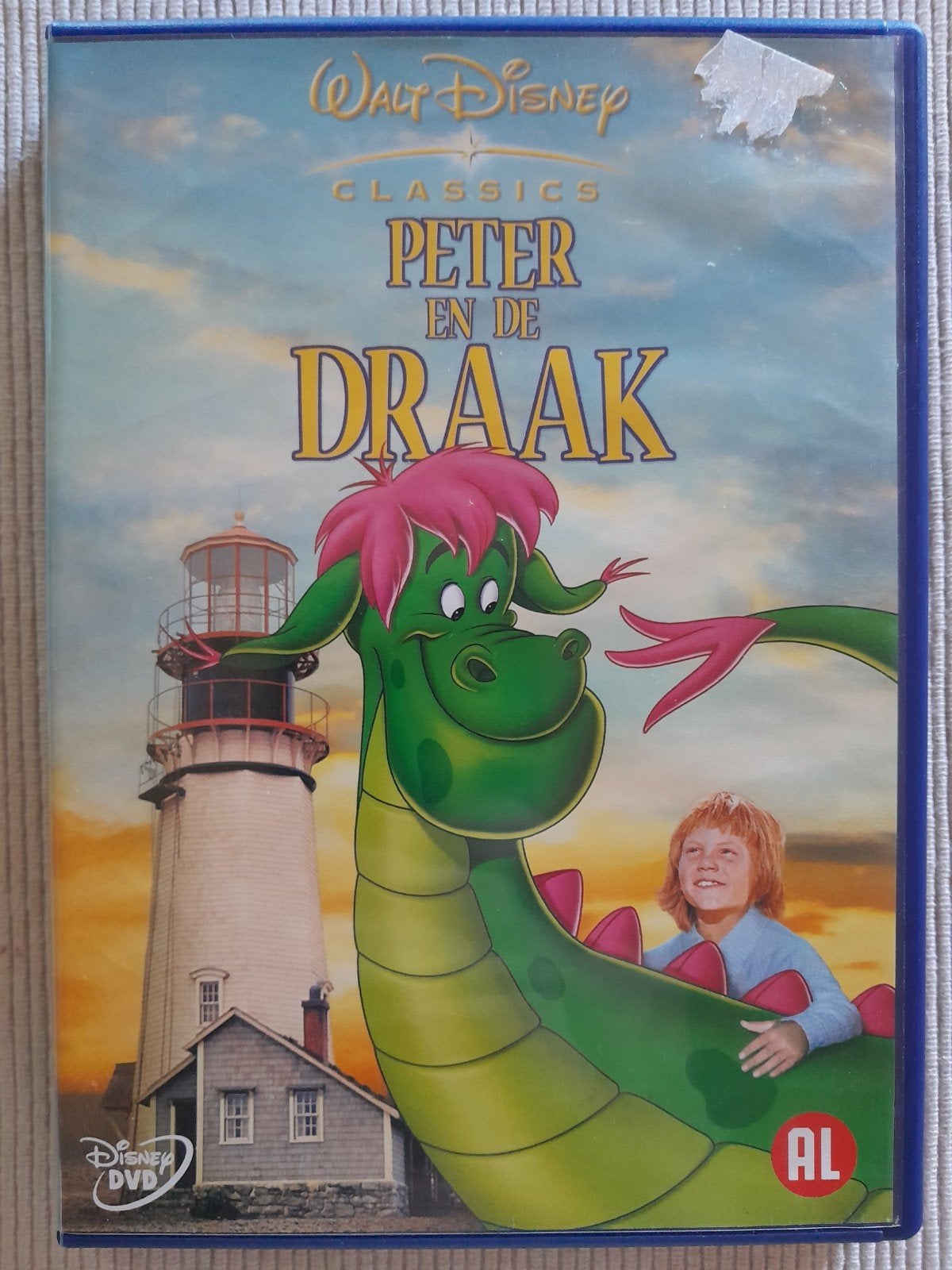 Peter en de draak, Tekenfilm, Nederlands, Ophalen of Verzenden, Zo goed als nieuw