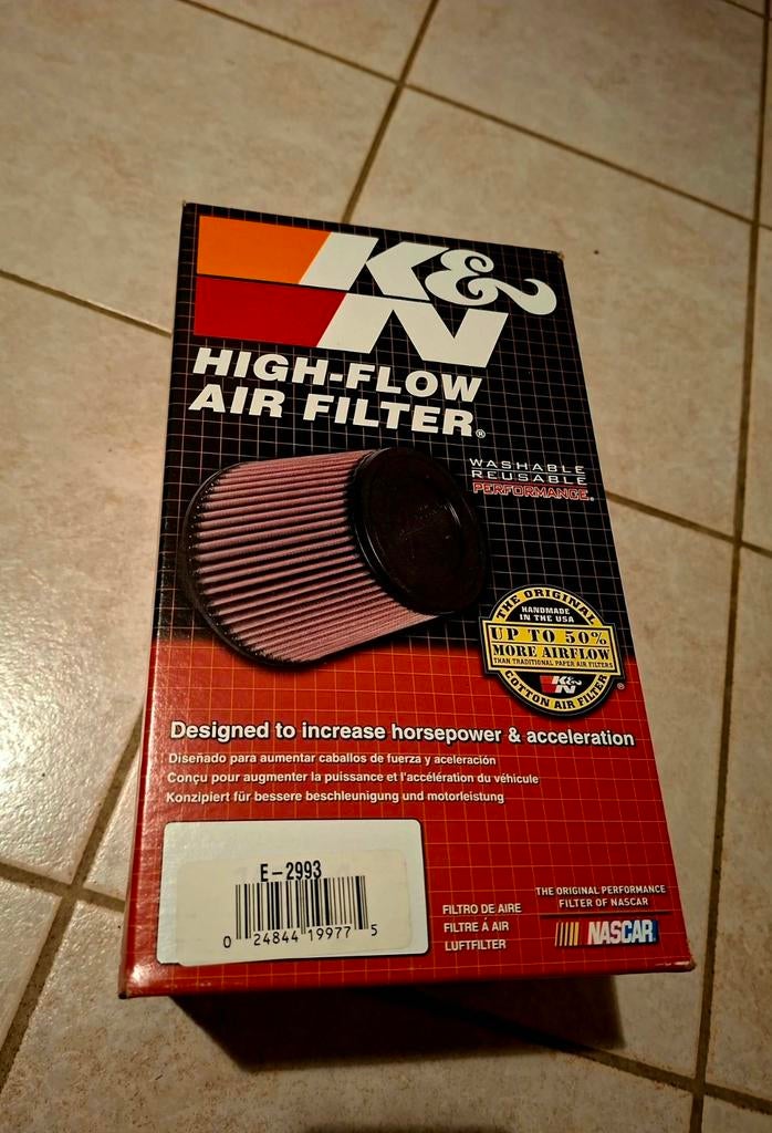 K&N luchtfilter, Ophalen