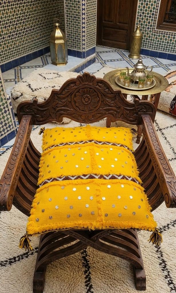Housse de coussin berbère authentique, Enlèvement ou Envoi