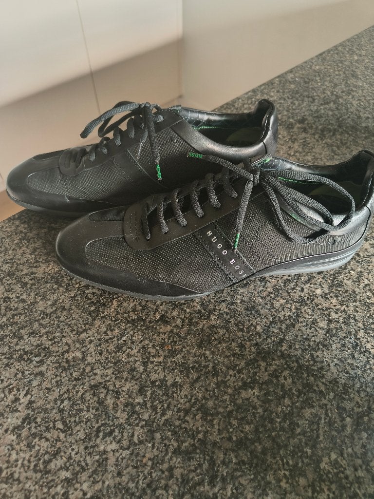 Mannenschoenen, Vêtements | Hommes, Chaussures, Enlèvement ou Envoi, Comme neuf, Hugo Boss, Noir