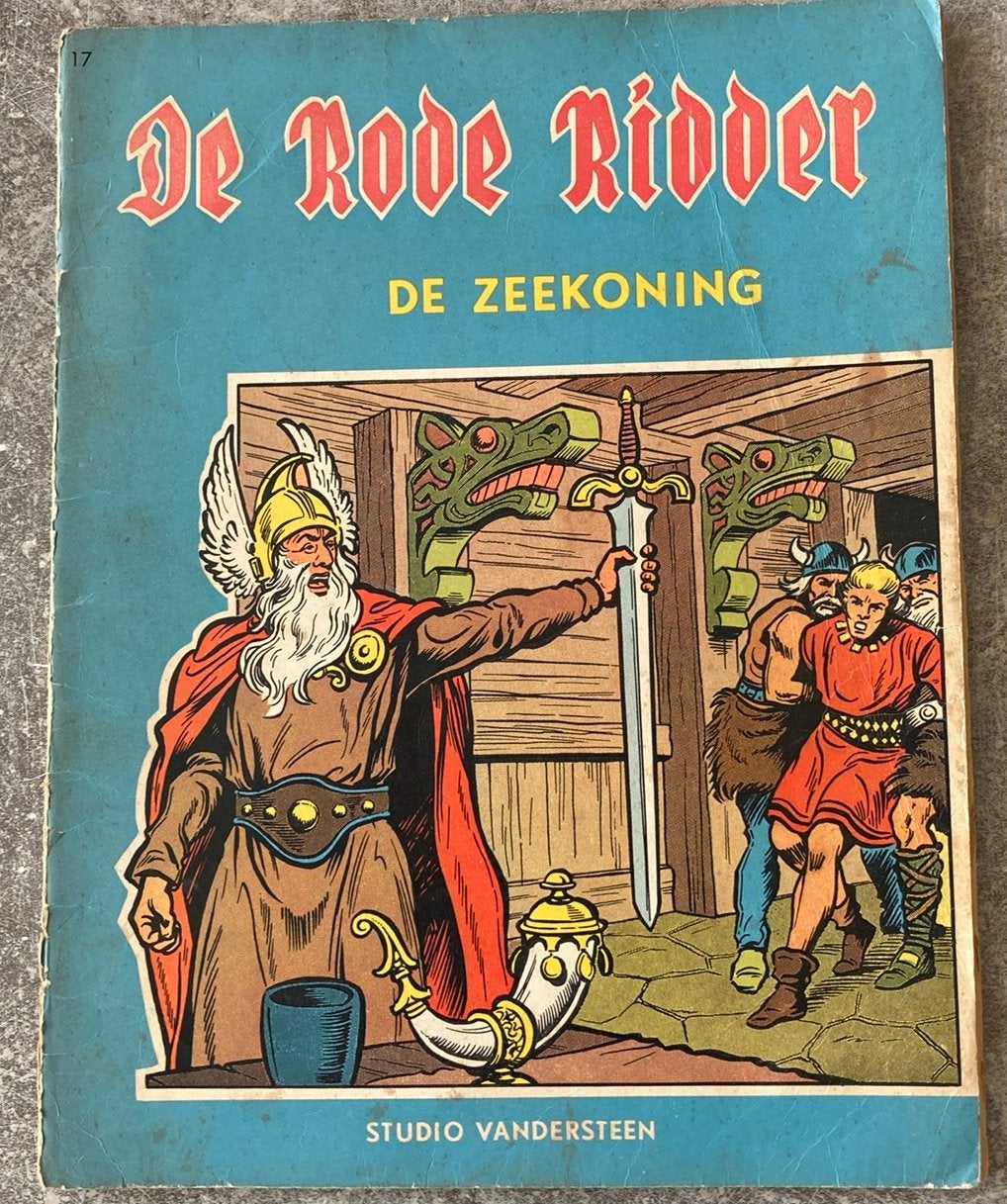 De Rode Ridder De zeekoning 17 studio vandersteen, Une BD, Enlèvement, Utilisé