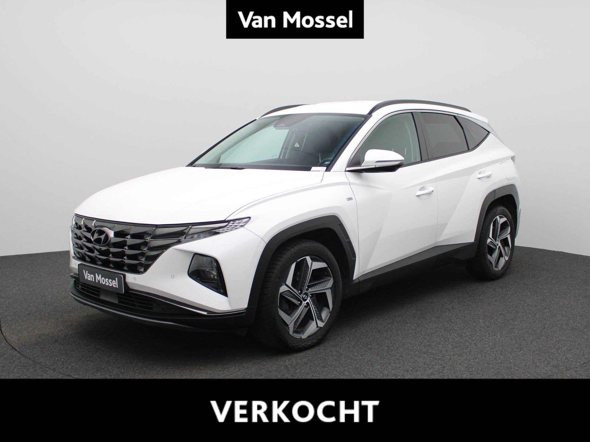 Hyundai Tucson 1.6 T-GDi 48V Shine 7-DCT LED | NAVI | LEDER, Stof, Gebruikt, 110 kW, 4 cilinders