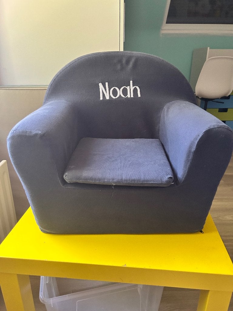 Kinder zetel met naam Noah, Ophalen, Gebruikt