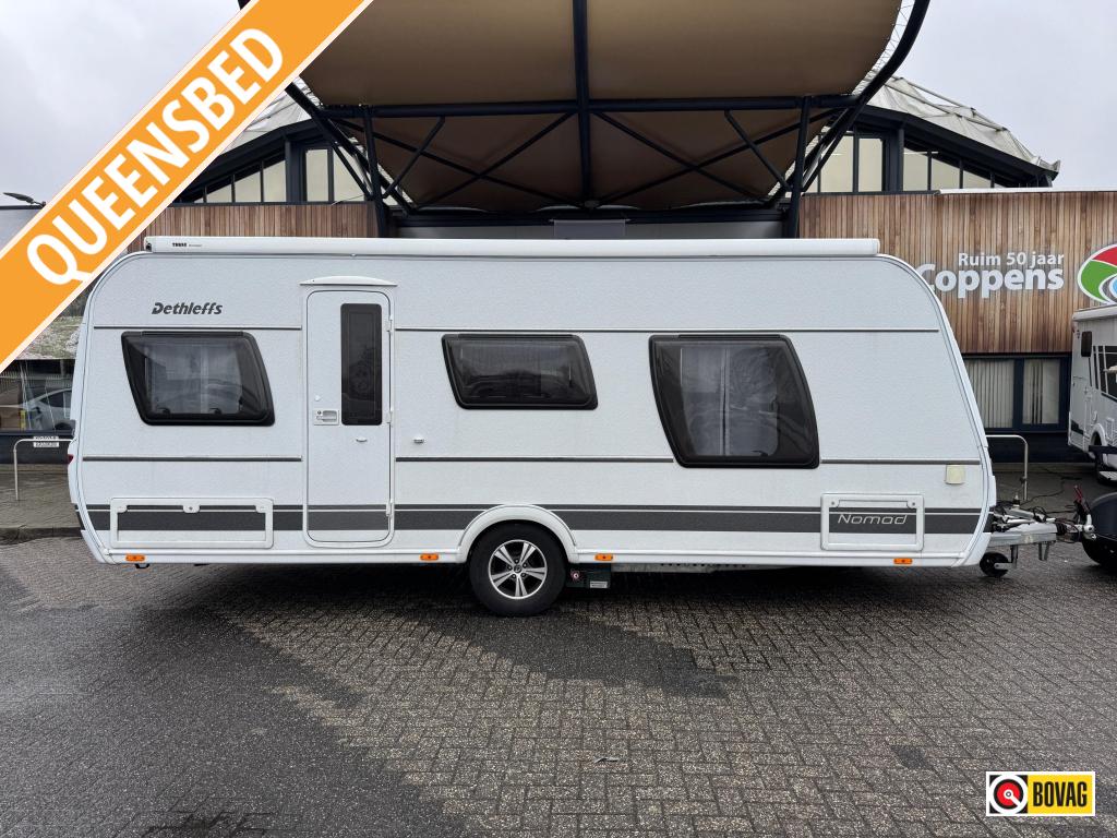 Dethleffs Nomad 530 DR 2021 Mover,Airco,Luifel!, Rondzit, 1250 - 1500 kg, Tot en met 4, Vast bed