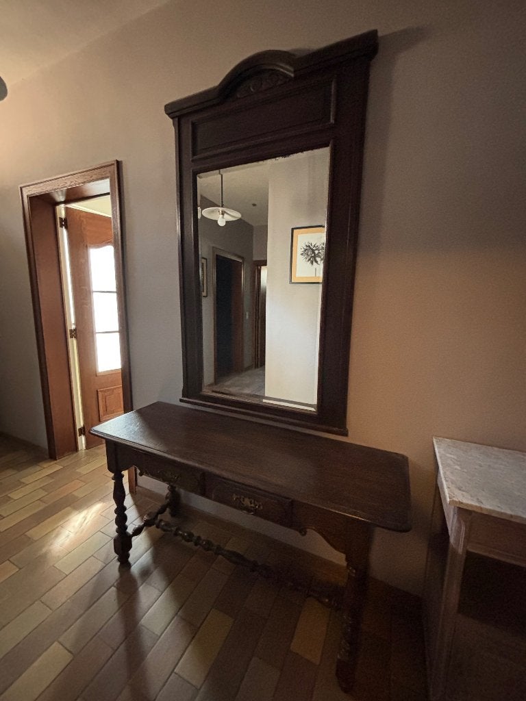Sidetable met spiegel, Maison & Meubles, Tables | Dessertes, Enlèvement, Utilisé