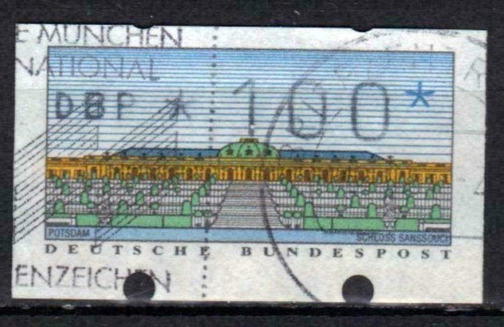 Duitsland 1993 - Yvert 2Distri - Zegels uit automaten (ST), Postzegels en Munten, Postzegels | Europa | Duitsland, Verzenden, Gestempeld