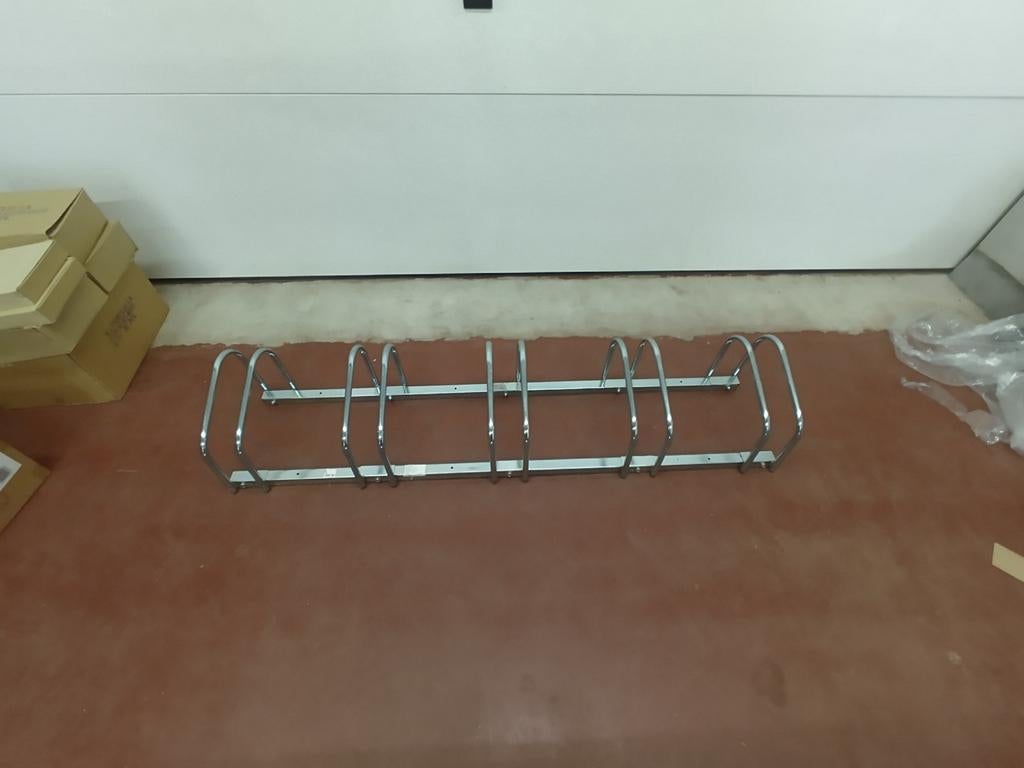 Gegalvaniseerd fiets rek 5 fietsen, Ophalen