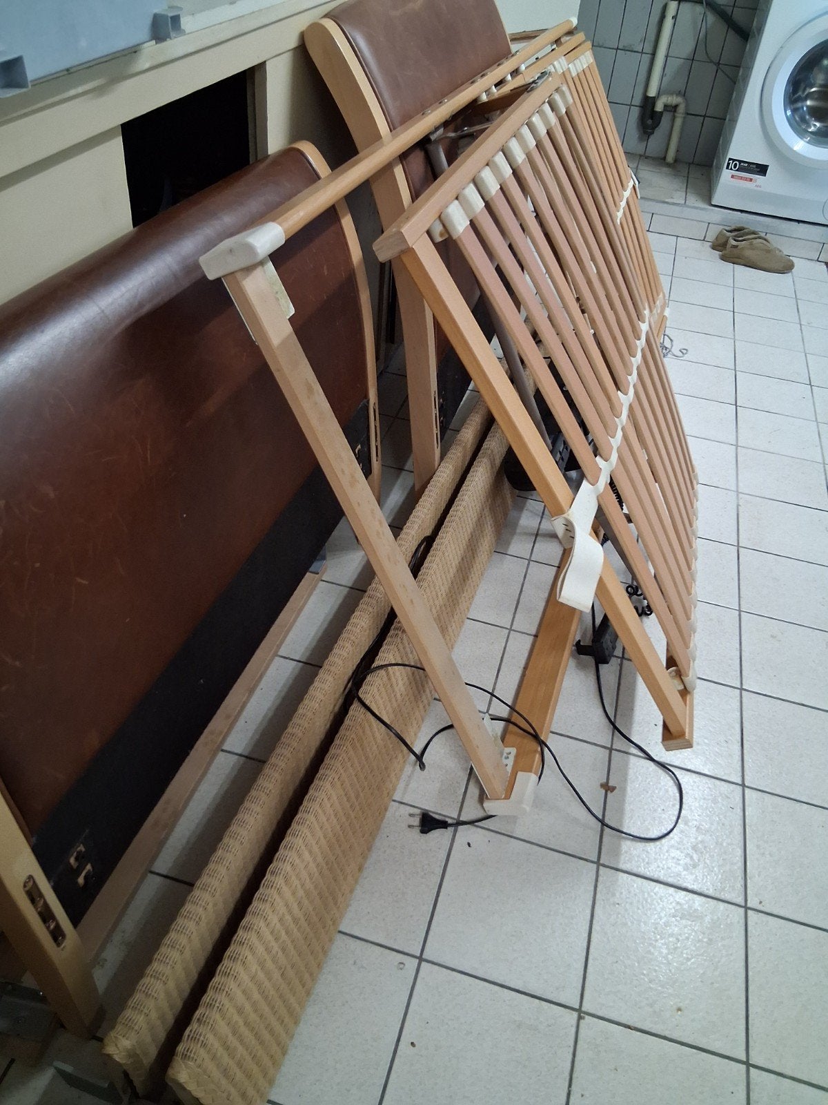 Electrisch bed vincent sheppard met matras, Ophalen, Matras