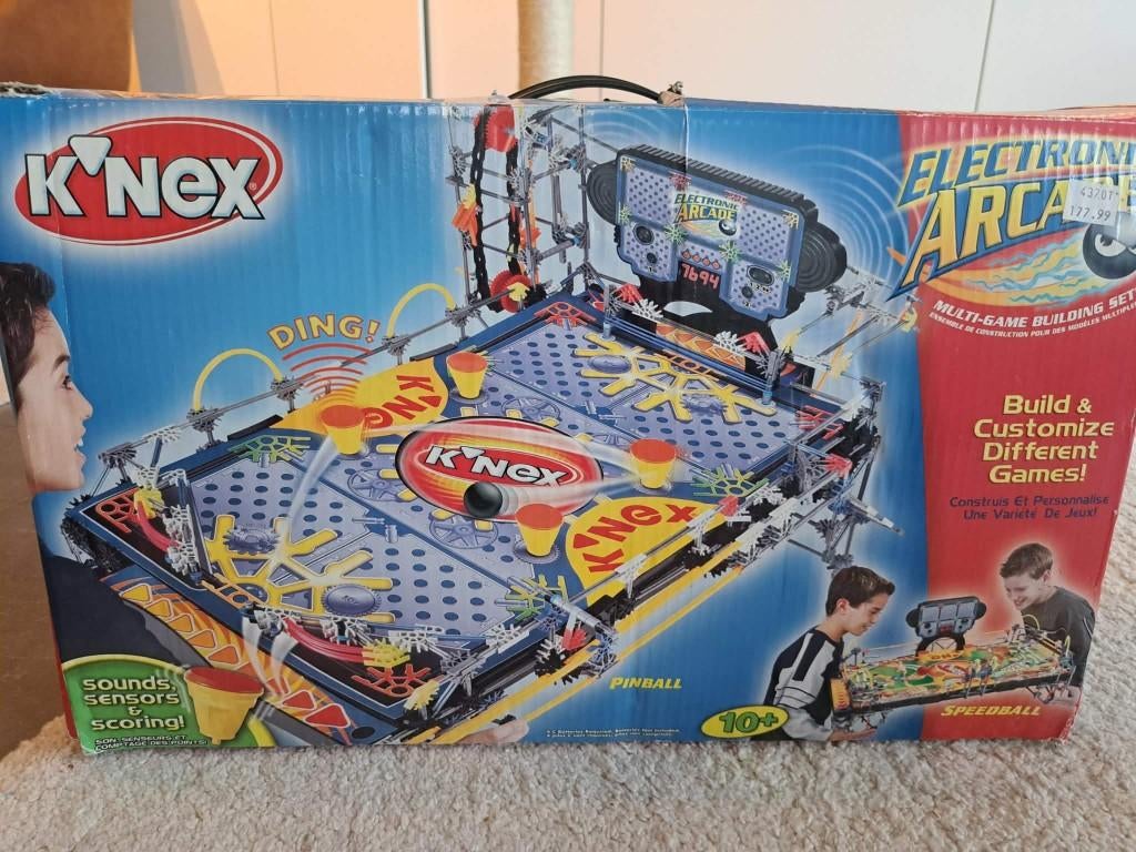K’NEX Electronic Arcade – Pinball & games, Verzamelen, Speelgoed, Gebruikt, Ophalen