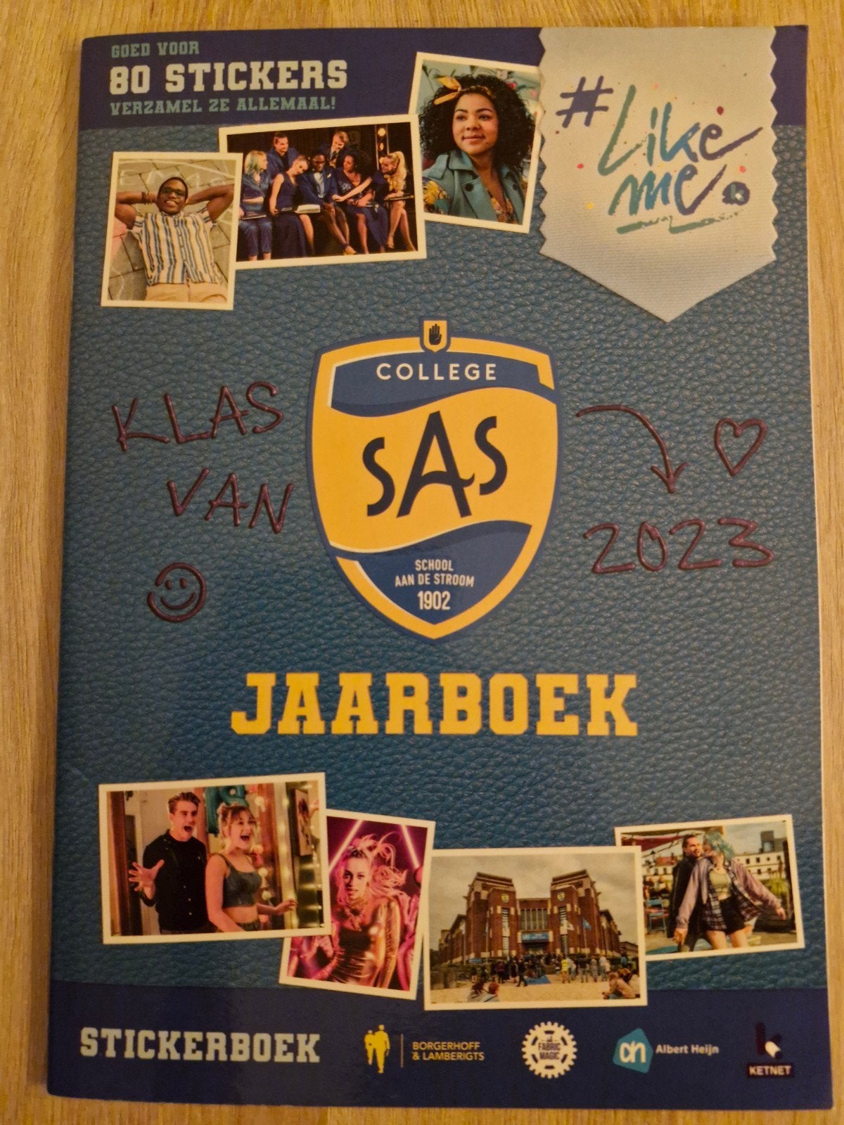 Like Me stickerboek, 2023, compleet 80 stickers Albert Heijn, Enlèvement ou Envoi, Comme neuf, TV, Autres types