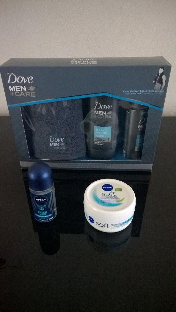 Nieuw : Verzorging Heren: Dove + Nivea, Ophalen of Verzenden, Nieuw
